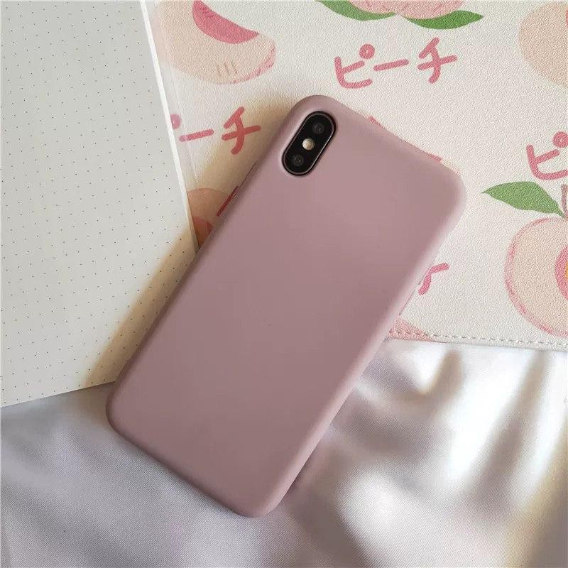 Ốp lưng iPhone 7 Plus /8 Plus/7/8/6/6 plus/6s/6s plus/X/Xs/Xr/Xs Max/11/11 promax/12/12 promax/12 mini mẫu dẻo màu