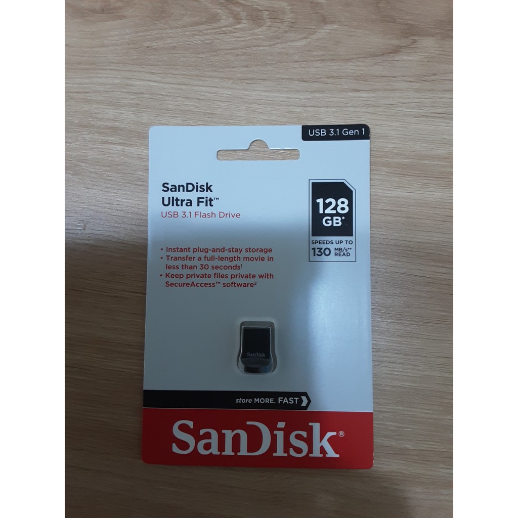 USB 3.1 SanDisk Ultra Fit CZ430 128GB ( chính hãng )