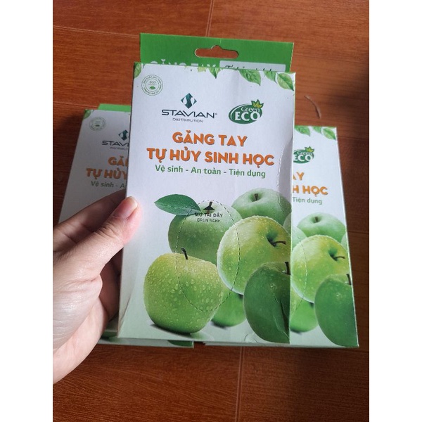 Găng tay nilông dùng 1 lần- hộp 50 cái