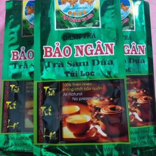 COMBO 5 GÓI TRÀ SÂM DỨA BẢO NGÂN LOẠI TÚI LỌC