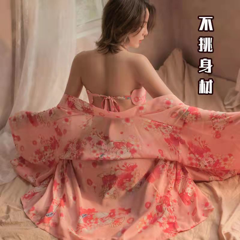 Bộ Đồ Ngủ Kimono Phong Cách Nhật Bản Siêu Nóng Bỏng Gợi Cảm | BigBuy360 - bigbuy360.vn