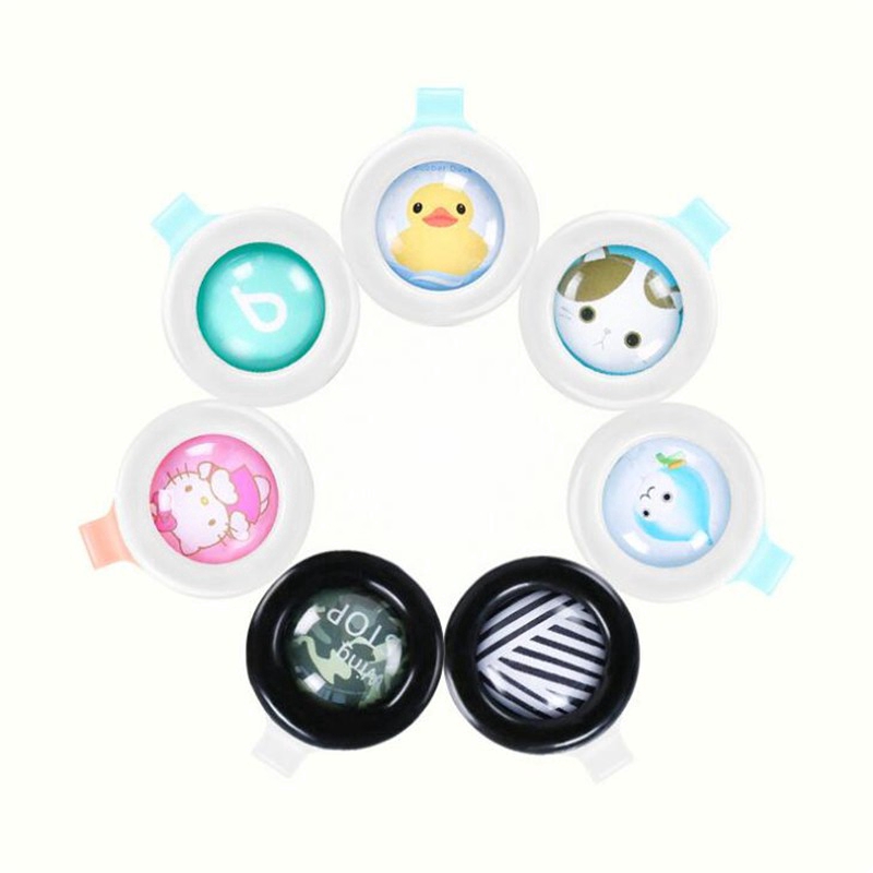 Vòng tay chống muỗi hình hoạt hình ngẫu nhiên cho trẻ em