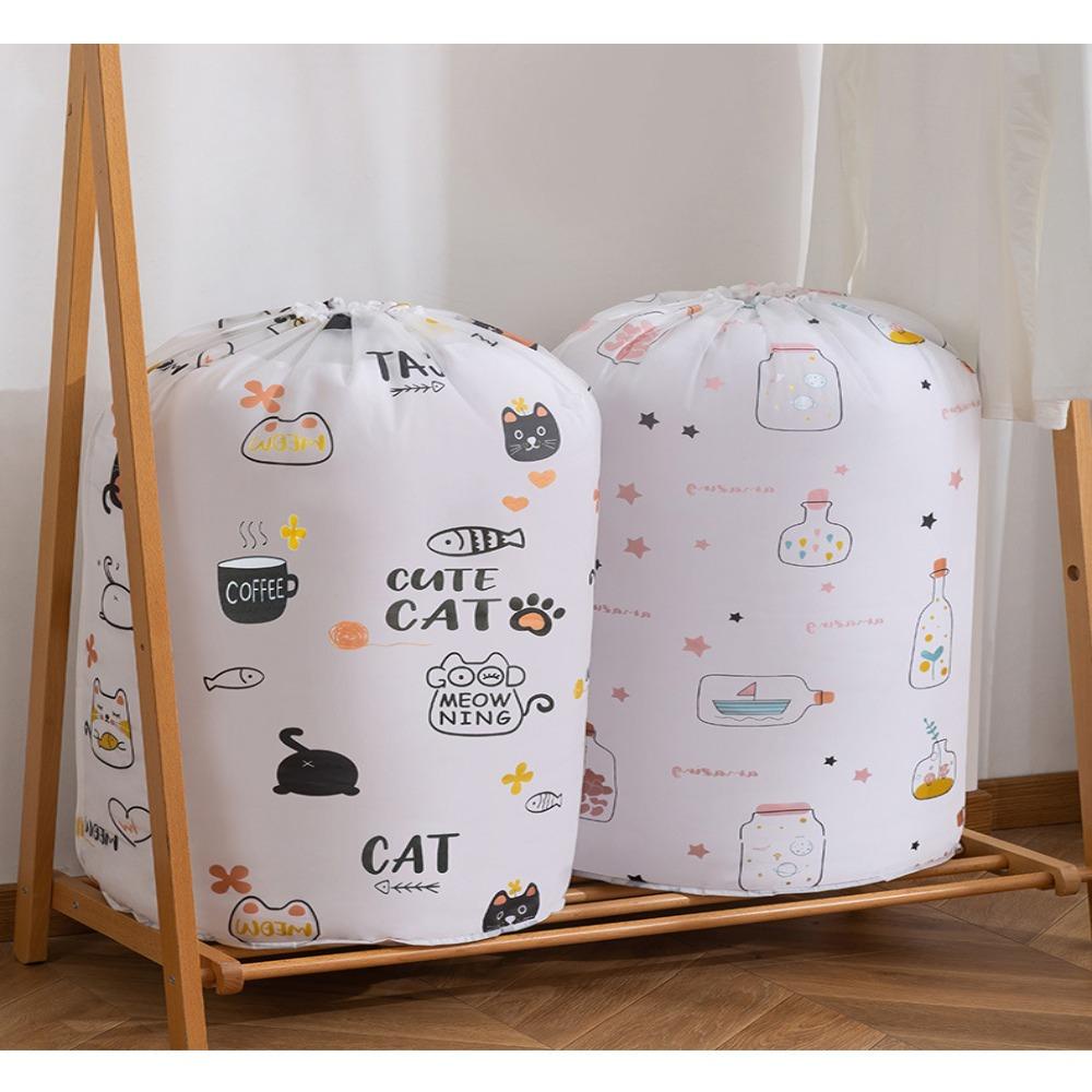 LANSEL Túi Dây Rút Đựng Chăn Mền Chất Liệu Cotton Eva Chống Bụi