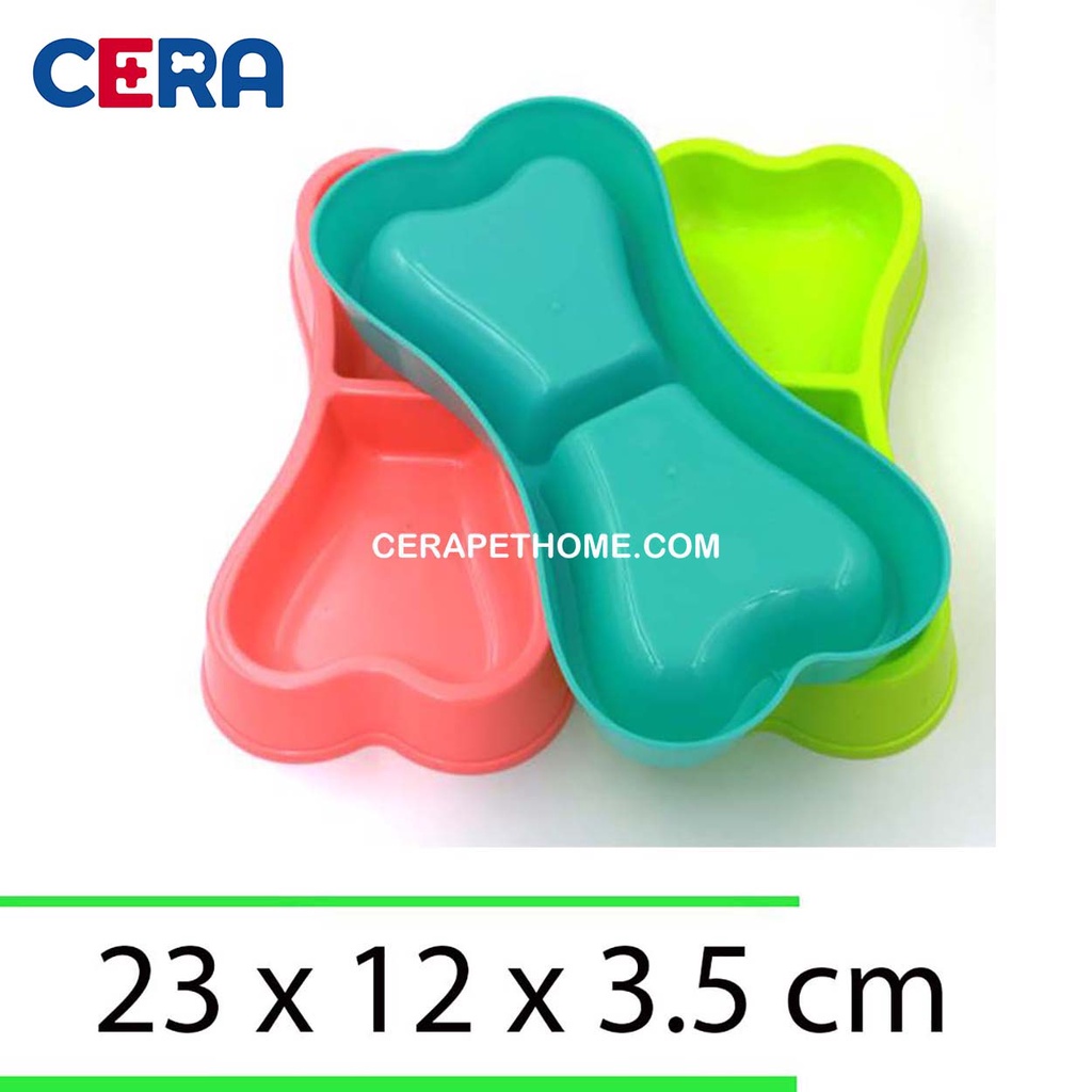 Bát Ăn Hình Xương Cho Chó Mèo - Bát Ăn 005
