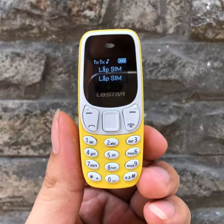 l? hàng nhanh Điện thoại Nokia mini 3310 siêu nhỏ 2 sim 2 sóng,hỗ trợ blutooth ,mp3, thẻ nhớ,thay đổi giọng nói , bảo hà