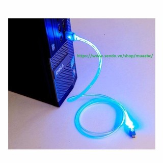 CÁP SẠC SAMSUNG,  IPhone Và Type C DẠ QUANG CÓ ĐÈN LED