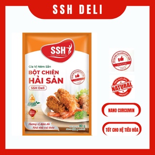 Gia vị nêm sẵn bột chiên hải sản SSH Deli - Hàng chính hãng