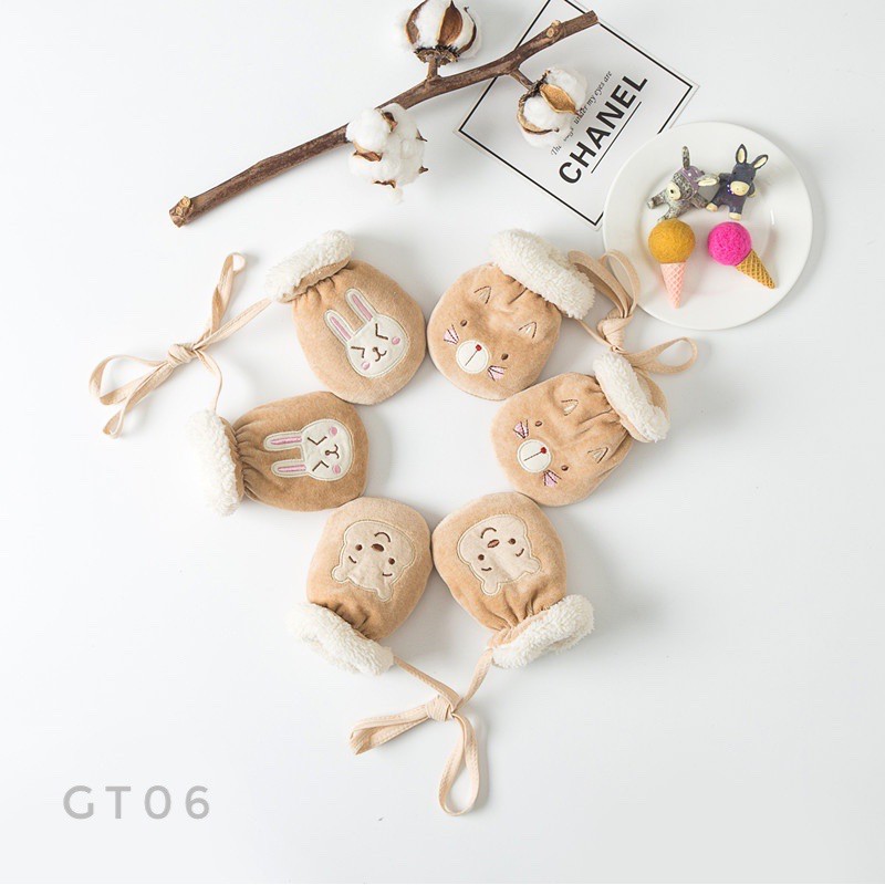 Tổng hợp Găng tay lót lông cho bé 0-4 tuổi