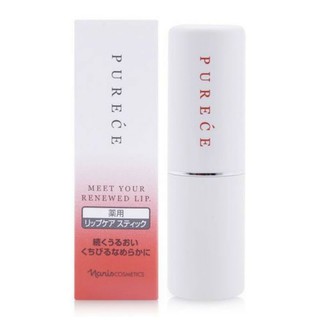 Son dưỡng giữ ẩm chống nhăn, thâm và khô môi Naris Purece Meet Your Renewed Lip 3g