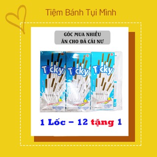Bánh que Ticky Thái vị sữa tươi (1 lốc 13 hộp)