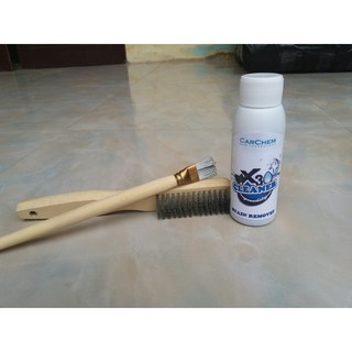 Combo 1 lọ tẩy lốc máy và bộ chổi