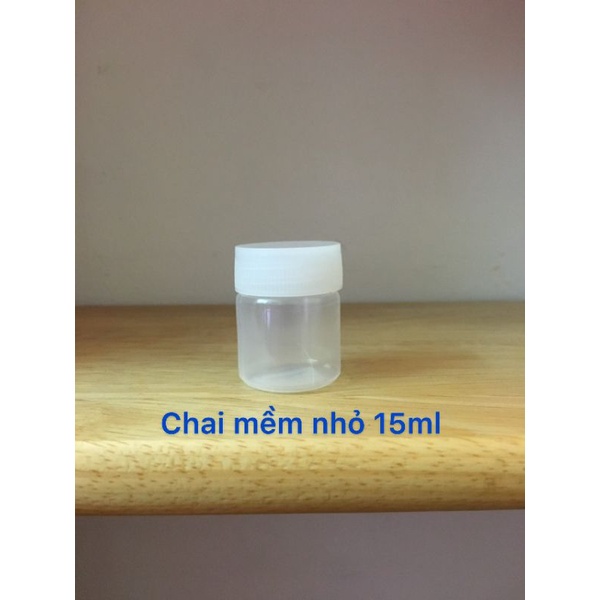 Hủ Nhựa ❤ GIÁ RẺ NHẤT ❤ [100c] Hũ nhựa mềm 10ml,15ml,30ml chiết dung dịch , phụ kiện du lịch