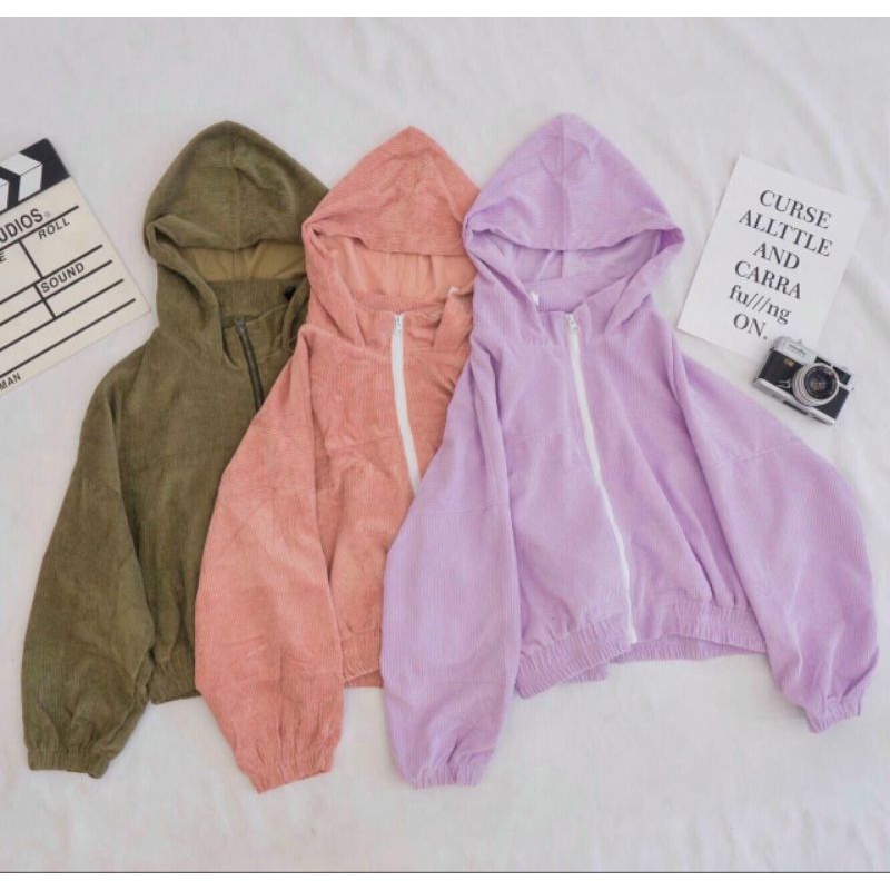 Áo Croptop Nhung Tăm Hàn Quốc