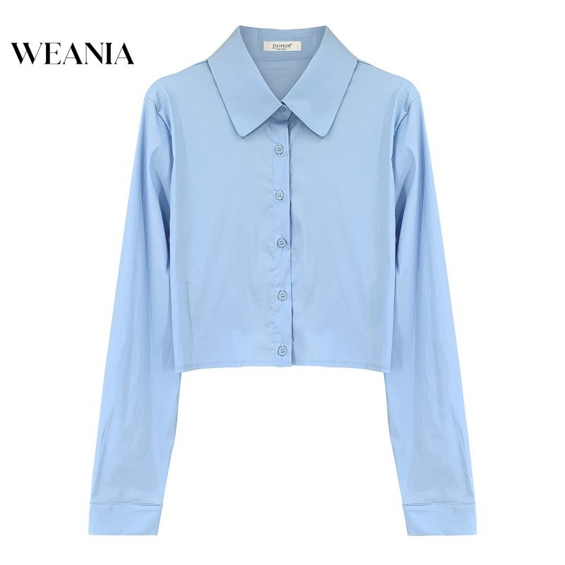 Áo Sơ Mi Dài Tay Thiết Kế Quyến Rũ Thời Trang Dành Cho Nữ