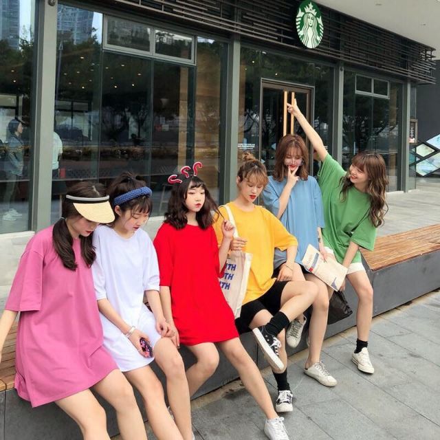 Áo thun fom rộng ulzzang đủ màu