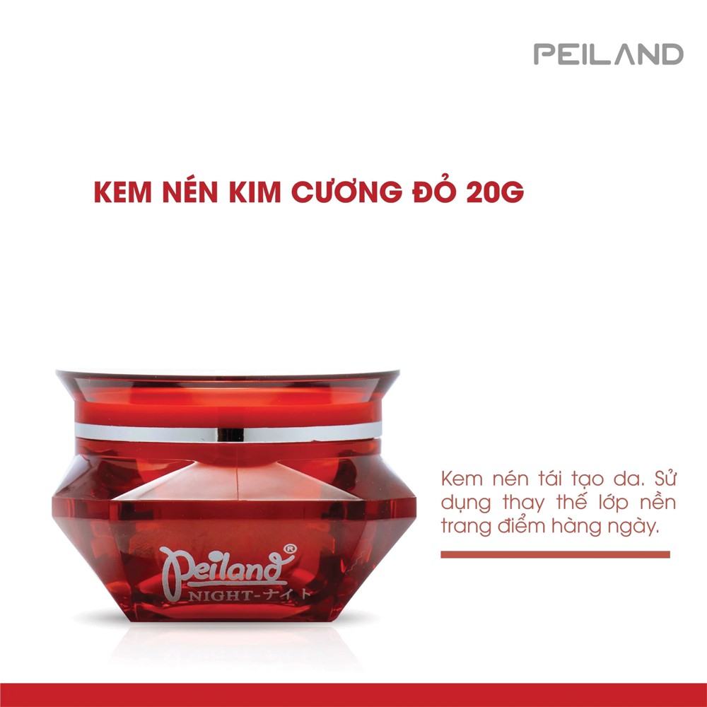 Kem nén kim cương đỏ tái tạo da, chống nắng, dưỡng sáng da 20G chiết xuất từ thảo dược