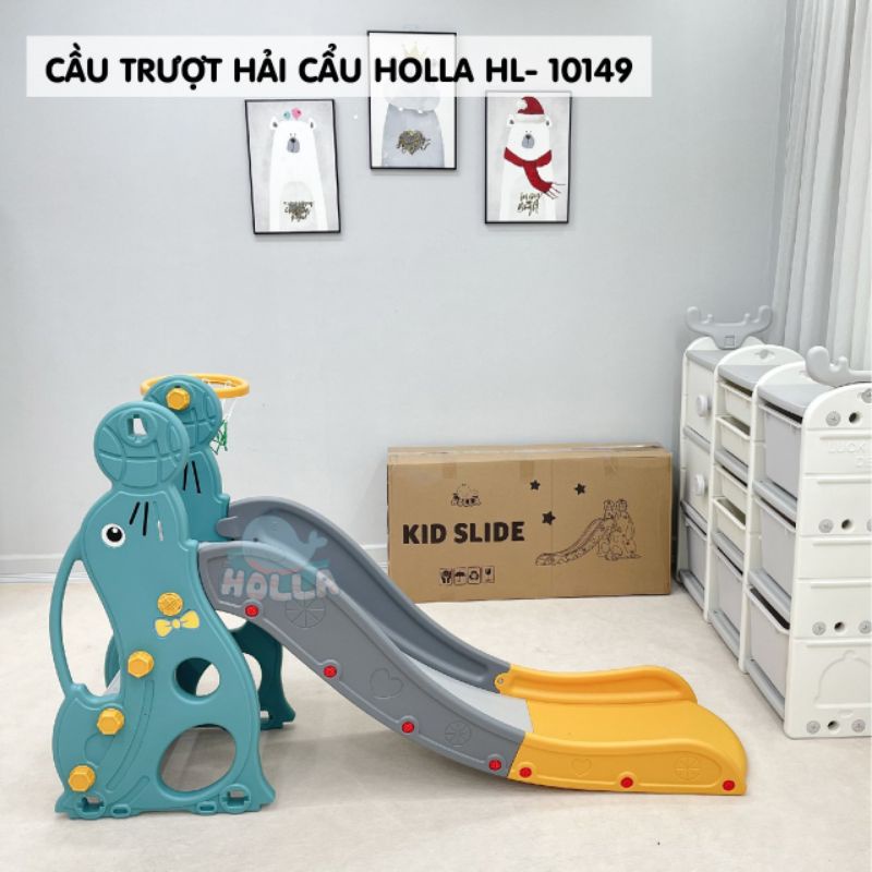Cầu trượt HOLLA cho bé, hàng chính hãng