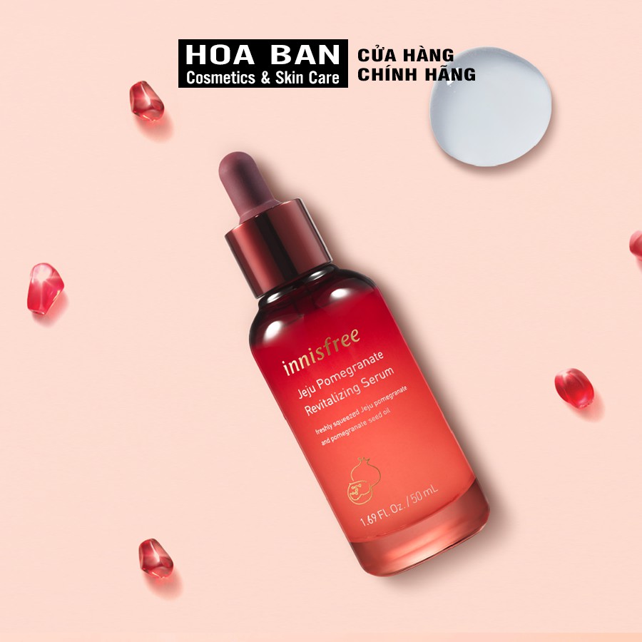 Tinh chất ngăn ngừa lão hóa từ lựu innisfree Jeju Pomegranate Revitalizing Serum 50ml - CA049