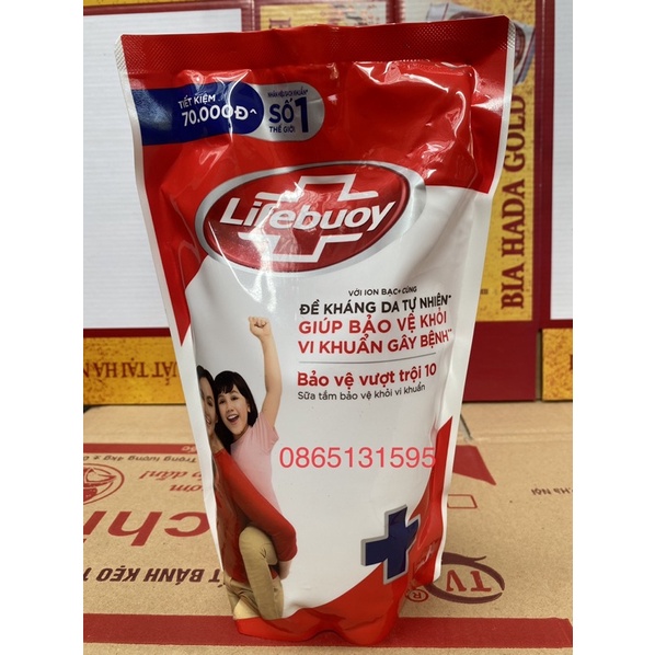 Túi Sữa Tắm Lifebuoy 800g