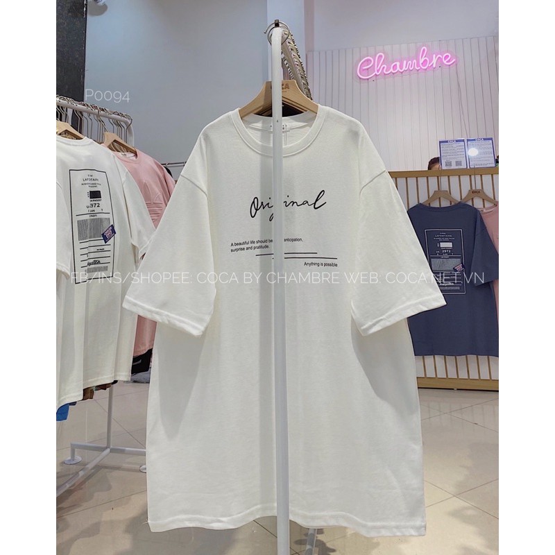 [Mã SKAMA06 giảm 8% tối đa 50K đơn 250K] [P0094]🐹 Áo thun áo phông unisex ORIGINAL form rộng vải dày (Có sẵn/ảnh thật) | BigBuy360 - bigbuy360.vn