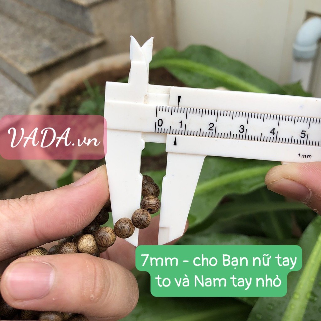 Vòng tay chuỗi Trầm Hương Thiên Nhiên 108 hạt đủ size 6-7-8mm cho nam nữ hàng Cao Cấp giá sỉ tại VADA.vn
