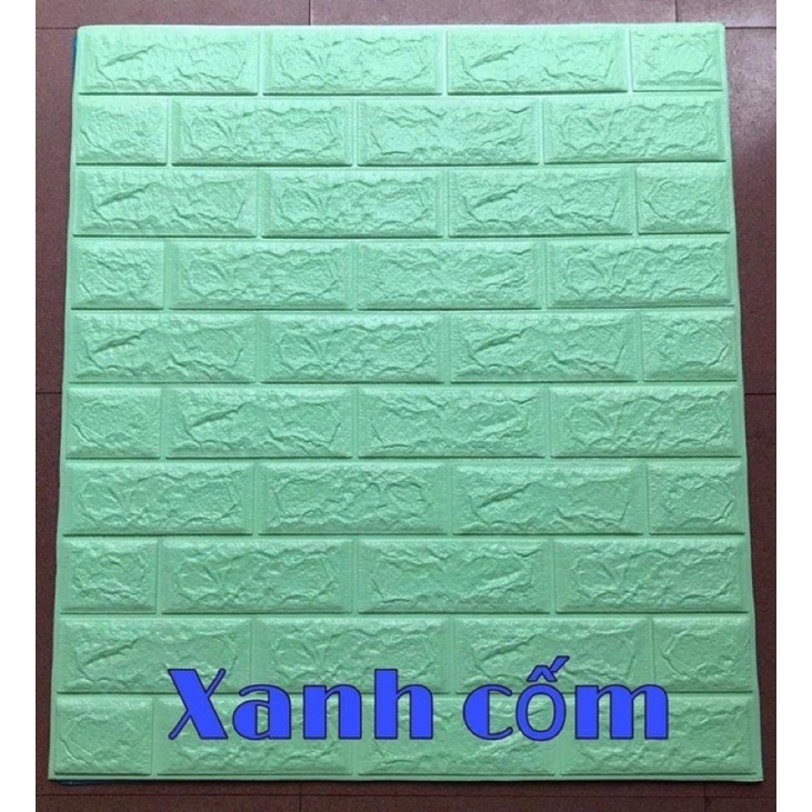 FREE SHIP - XỐP DÁN TƯỜNG 3D CHỐNG ẨM CÁCH ÂM CÁCH NHIỆT GIÁ RẺ
