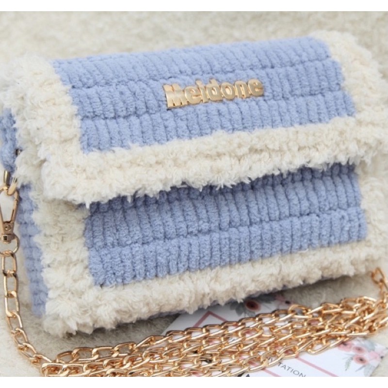 [ĐAN SẴN] Túi Len Handmade Tự Đan