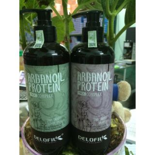 CẶP DẦU GỘI XẢ NGĂN GÀU VÀ DƯỠNG TÓC SIÊU MỀM MƯỢT DELOFIL Ý SIZE LỚN 800ML X 2