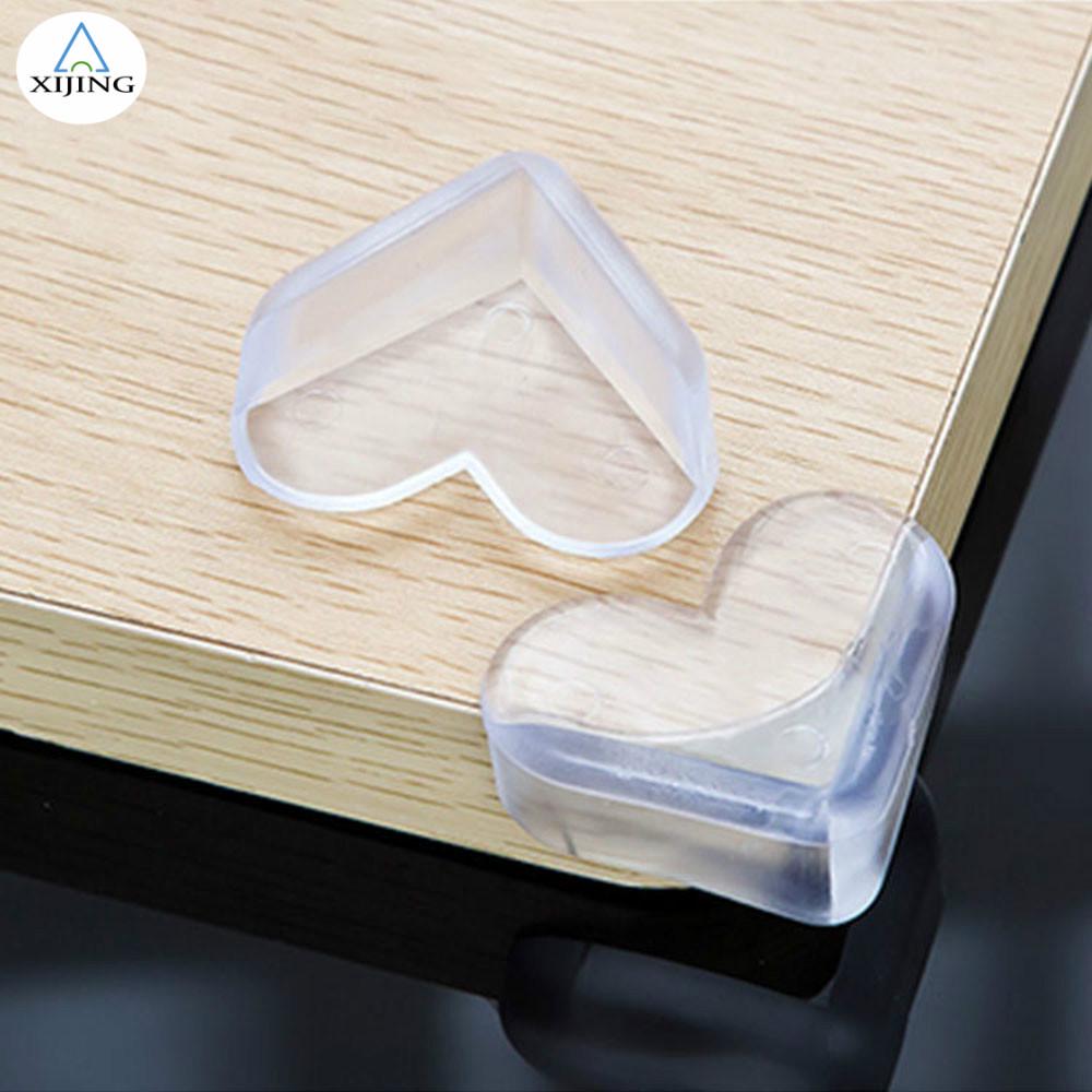 Bọc Góc Bàn Giữ An Toàn Cho Bé Chất Liệu Nhựa Pvc Màu Trong Suốt