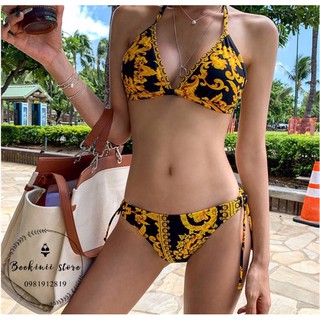 Bikini Hoạ Tiết Baroque - Đồ Bơi 2 Mảnh Hoạ Tiết Hoàng Gia - Bikini Ver sa ce