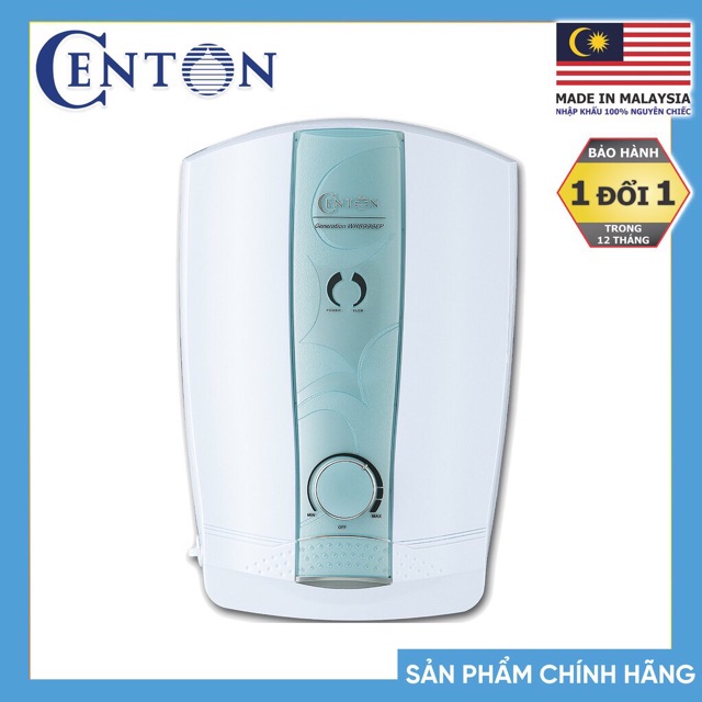 Máy nước nóng trực tiếp Centon 8998E, 8998EP(có bơm) 4.5KW