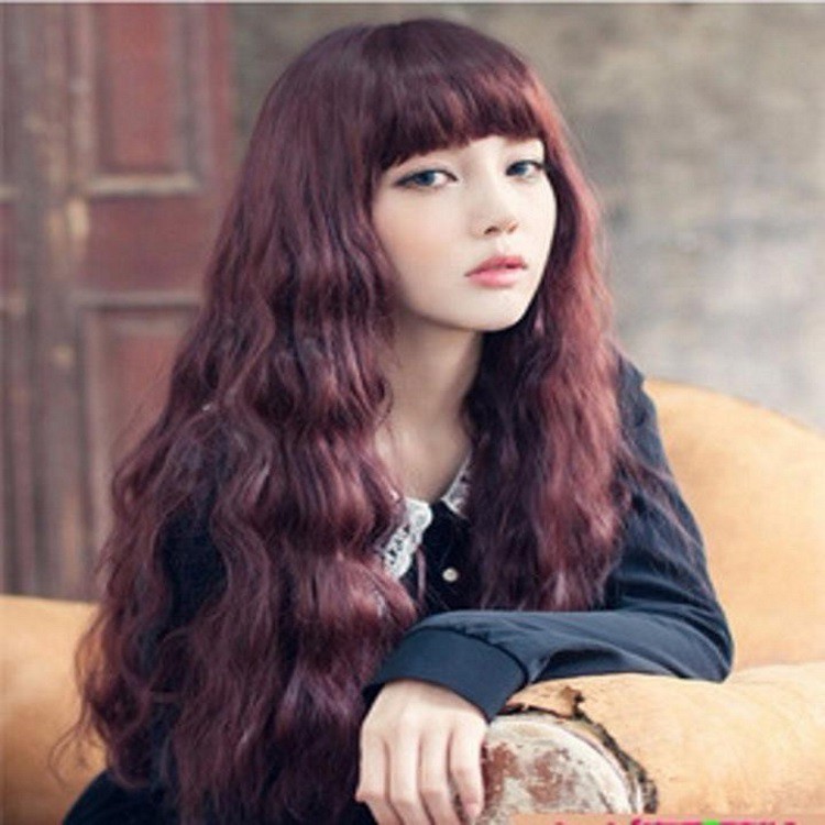 Tóc giả nữ hàn quốc + Tặng kèm lưới TG9