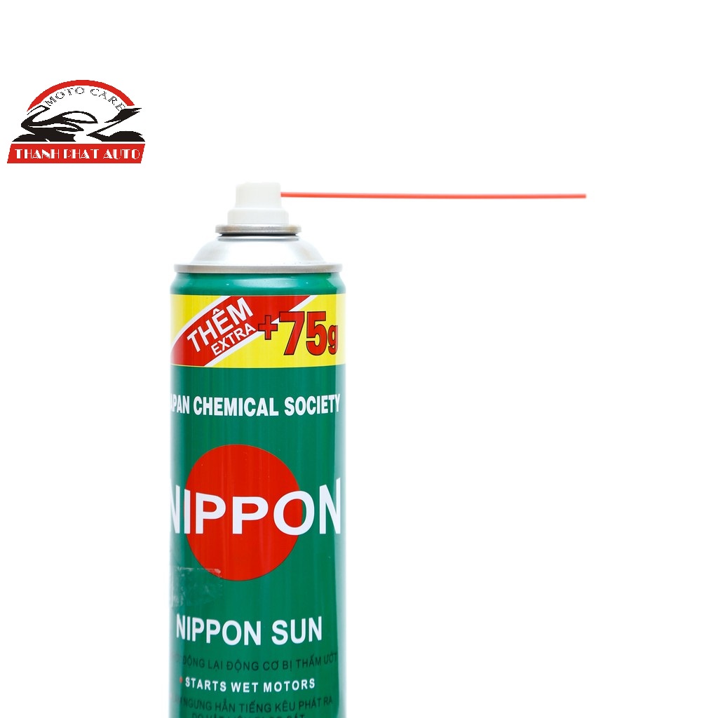 Xịt bôi trơn, chống sét giảm tiếng ồn NIPPON 495G