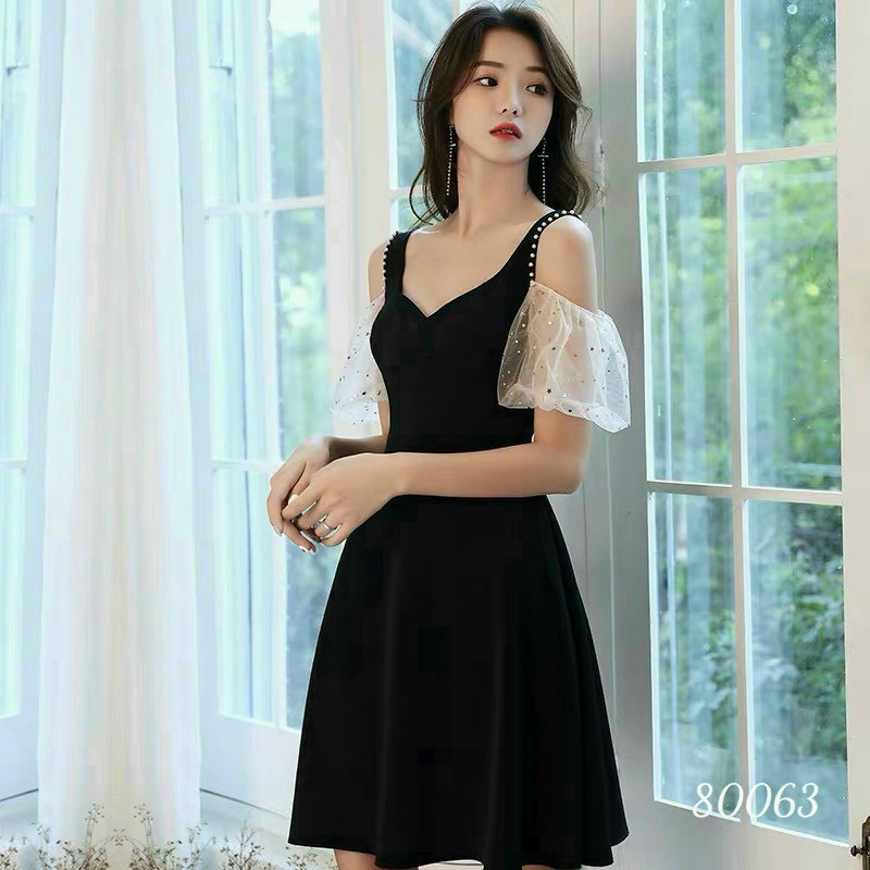 ĐẦM NỮ CỔ THUYỀN RỚT VAI SIÊU SANG CHẢNH THANH LỊCH