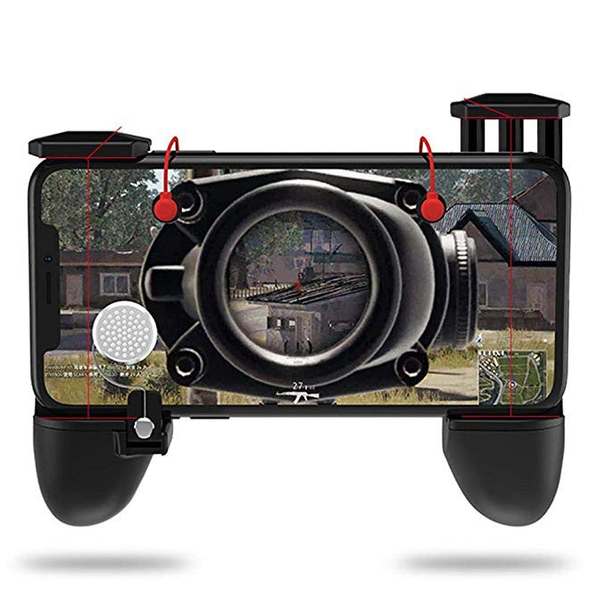 Tay cầm chơi game MV 5in1 hỗ trợ bắn và di chuyển game PUBG Freefire Call of Duty 4 ngón @MVkẹp | BigBuy360 - bigbuy360.vn