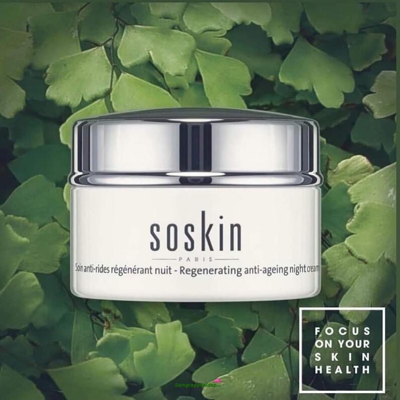 Kem tái tạo da lão hoá ban đêm Soskin Regenerating Anti-Ageing Night Cream 50ml