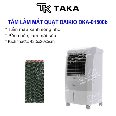 TẤM LÀM MÁT QUẠT HƠI NƯỚC DAIKIO DKA-01500b (1 tấm 42.5x26x5cm)