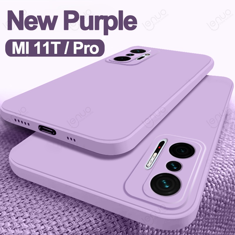 Ốp điện thoại silicon LENUO mềm chống sốc cho Xiaomi Mi 11T Pro 12 11 Lite 12s 12x 11 Pro