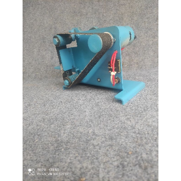 Máy nhám đai mini 12vDc