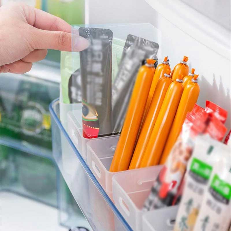 Giá Đỡ Đựng Thực Phẩm Mini Bằng Nhựa Cho Tủ Lạnh