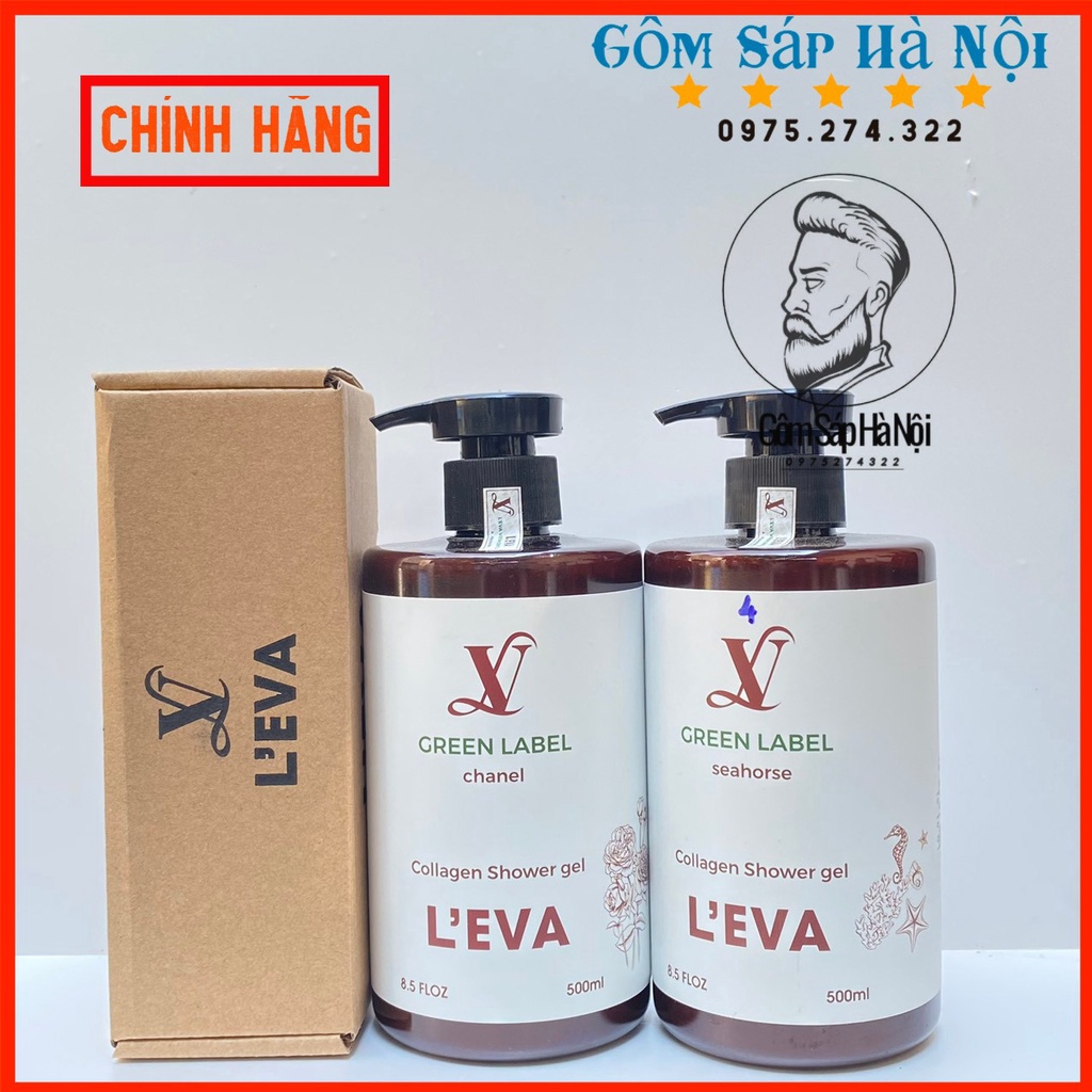 Bộ Dầu Gội - Xả- Sữa Tắm Hương Nước Hoa Sang Trọng GREEN LABEL 500ml