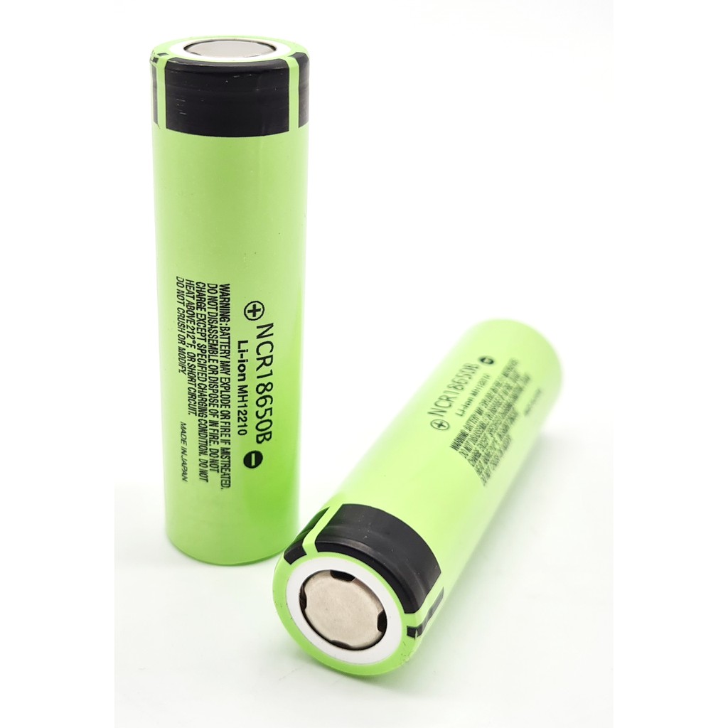CELL PIN PANASONIC NCR18650B - DUNG LƯỢNG 3400MAH 3.7V DÒNG XẢ 5C