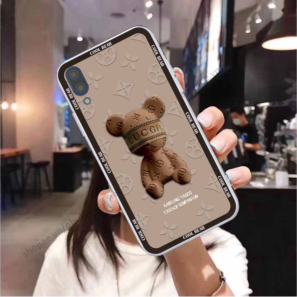 Ốp Vsmart Star bear, k@ws thương hiệu phong cách ốp lưng thời trang cao cấp