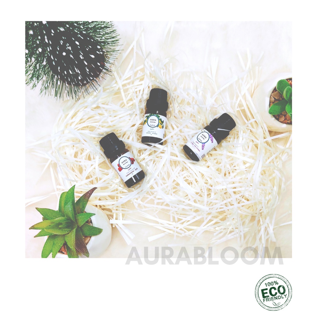 Tinh Dầu Thiên Nhiên Aura Bloom Nguyên Chất 10ml- 50ml (mùi hương Bạc Hà)  | Có Kiểm Định | Nhập Khẩu