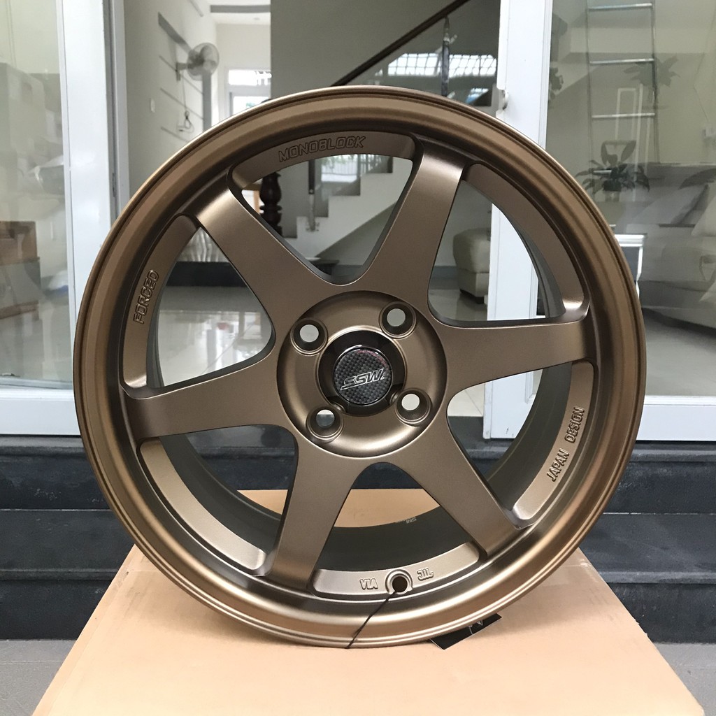 Lazang thể thao chính hãng SSW Thái Lan 15inch lắp chuẩn Accent, Vios, Morning, City