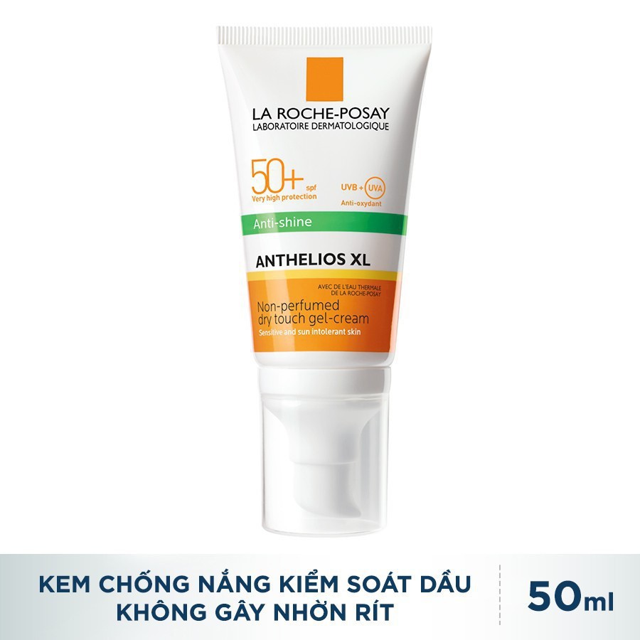 (HÀNG CHUẨN AUTHENTIC) Kem Chống Nắng La Roche Posay Anthelios Xl Dry Touch Gel-Cream Anti-Shine SPF50+ 50ML