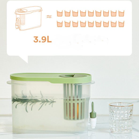 Bình Nước Có Vòi 3.9L 🌸FREESHIP🌸Bình Đựng Nước  Để Tủ Lạnh Chất Liệu An Toàn Nhựa Nguyên Sinh PP Chịu Nhiệt Cao Cấp Tiện