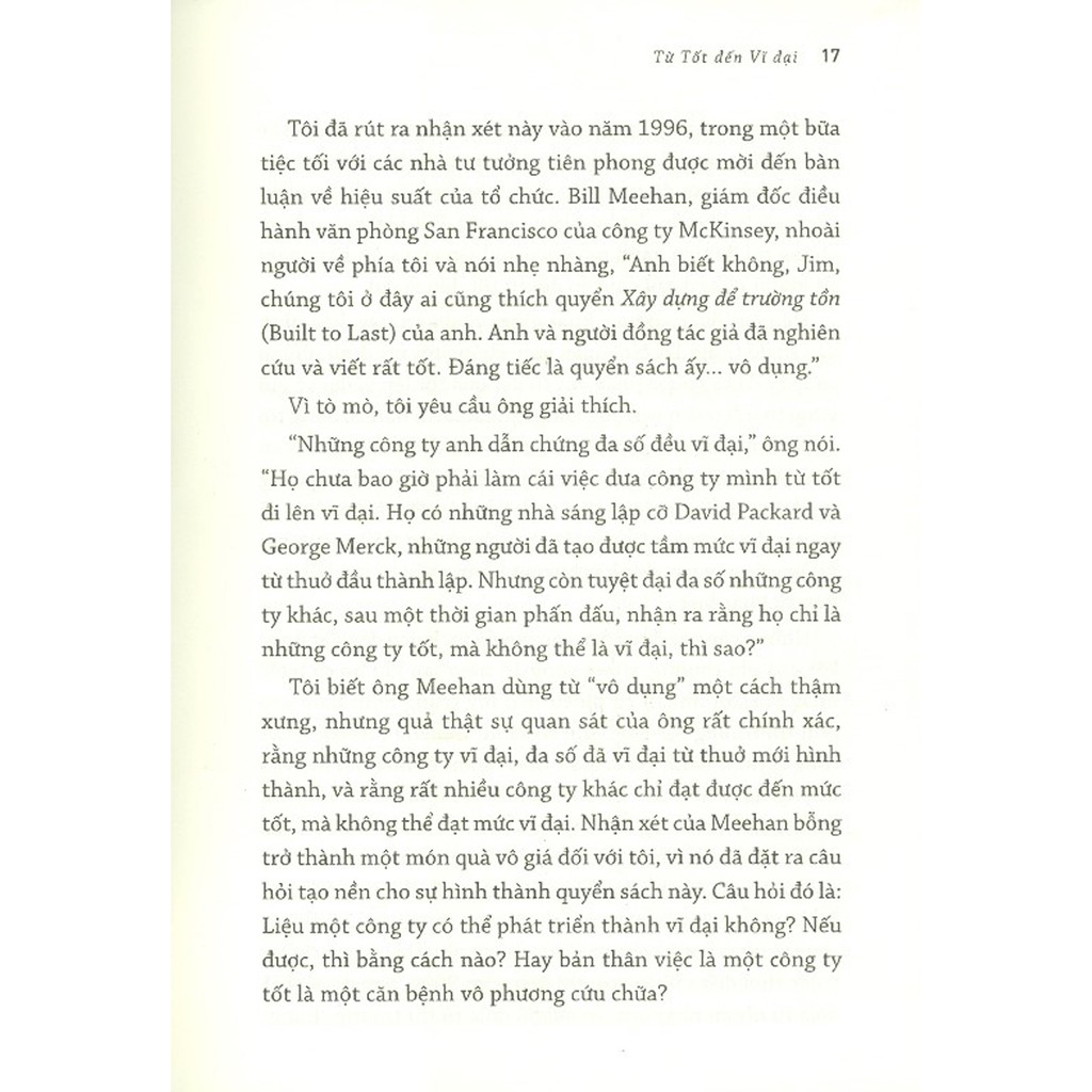 Sách - Từ Tốt Đến Vĩ Đại