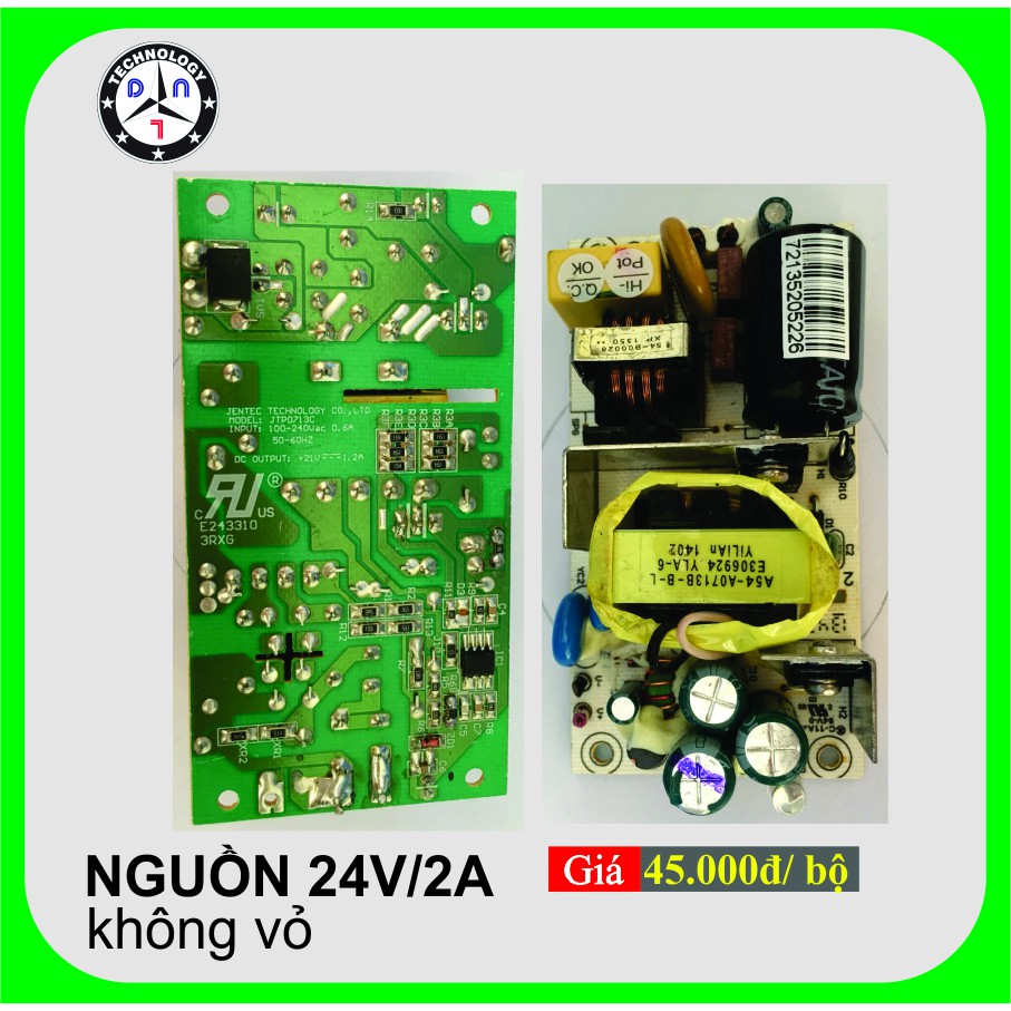 Nguồn xung không vỏ 24VDC
