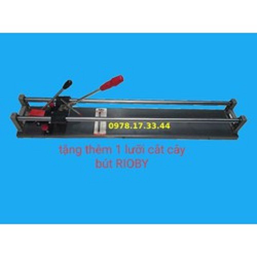 Bàn cắt gạch 800mm 2 thanh 2 lưỡi cắt cây bút